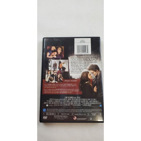 Twilight 2 Disc Special Edition DVD 2008 with Slipcover - Picture 3 of 10
